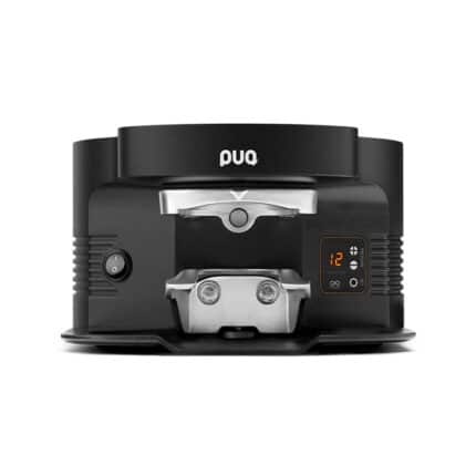 Puqpress M5 Automatic Tamper for Mahlkönig E80 Grinders in black