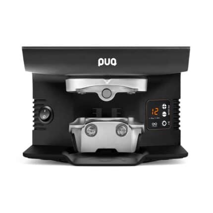 Puqpress M6 Automatic Tamper for Victoria Arduino Mythos MY75 / MY85 Grinders in black